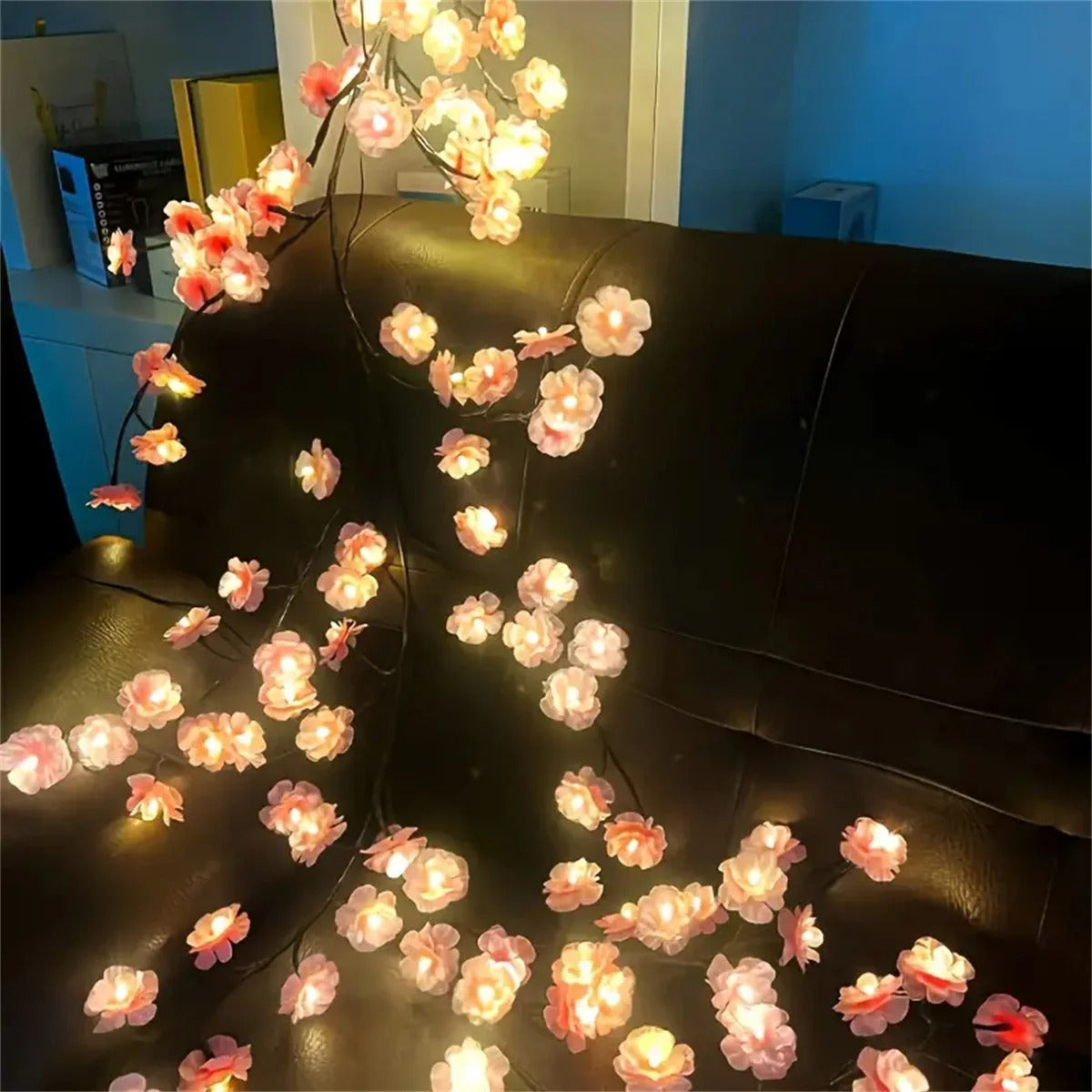 Cherry Blossom 96 LED USB Tree Branch Lamp – 8 Lighting Modes