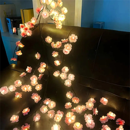 Cherry Blossom 96 LED USB Tree Branch Lamp – 8 Lighting Modes