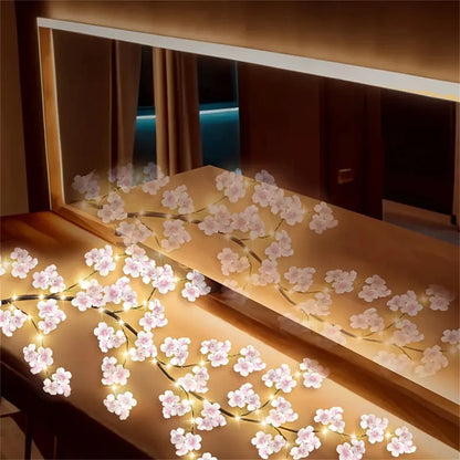 Cherry Blossom 96 LED USB Tree Branch Lamp – 8 Lighting Modes