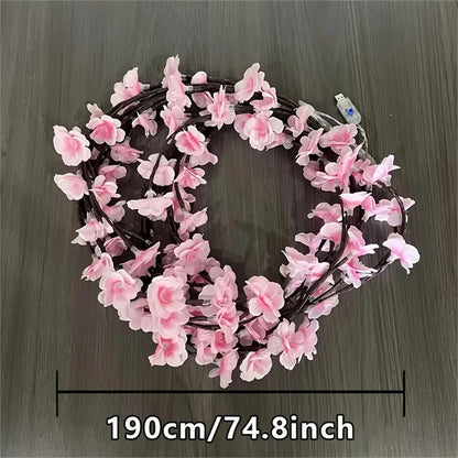 Cherry Blossom 96 LED USB Tree Branch Lamp – 8 Lighting Modes