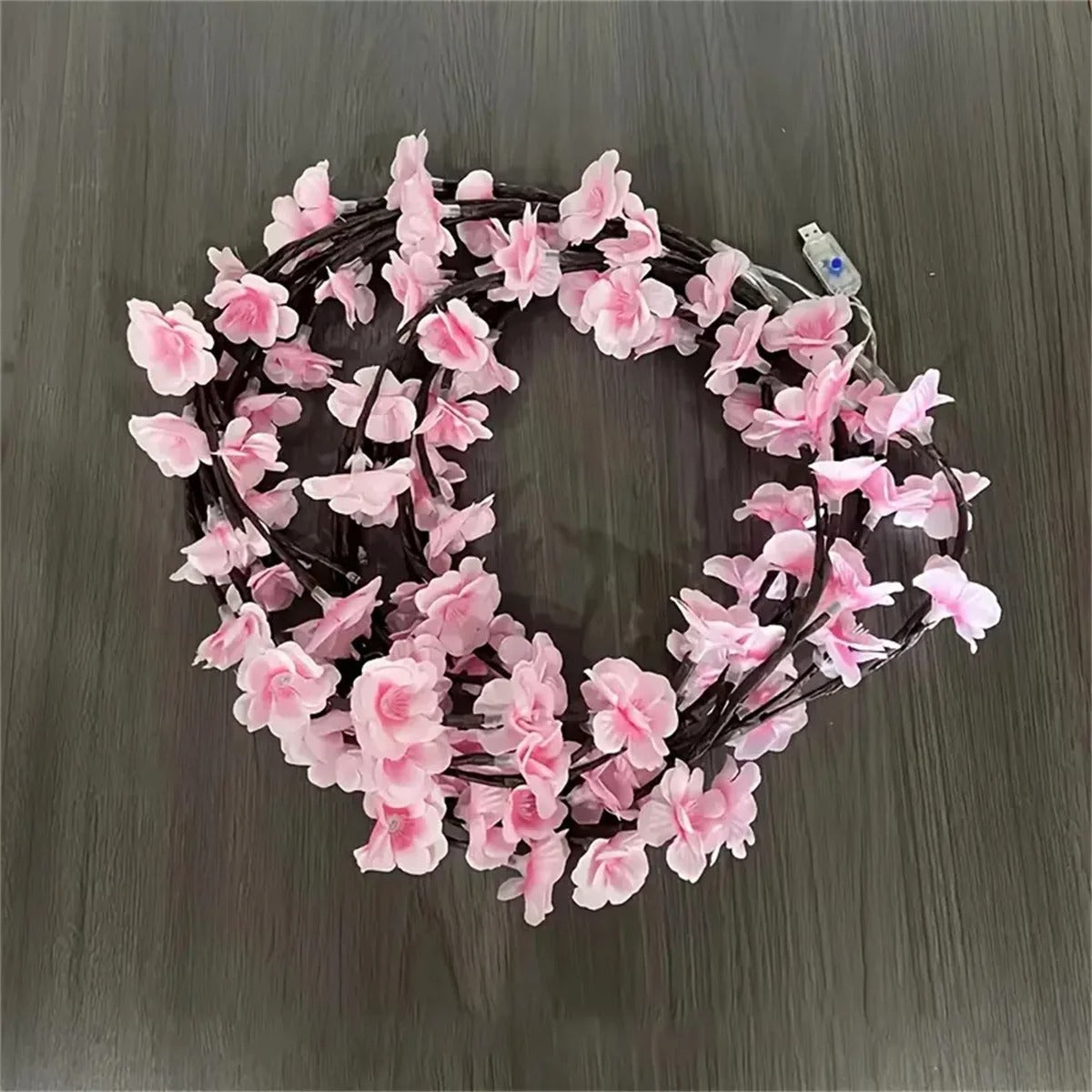 Cherry Blossom 96 LED USB Tree Branch Lamp – 8 Lighting Modes